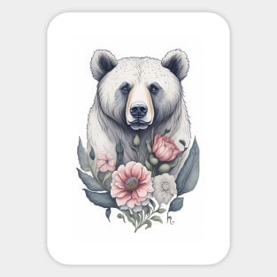 Bear Watercolor Sticker